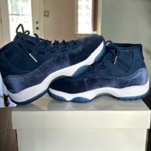 Nike Air Jordan 11 Retro Navy Blue Shoes Woman’s